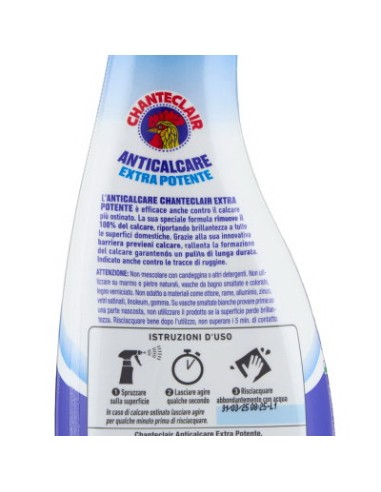 chanteclair anticalcare universale antigoccia - spray 625ml - antiruggine: tuttocasashop.live: pulizia e cura della casa