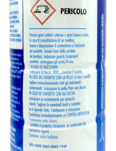 lucentiere inox - detergente multiuso anticalcare - 500ml - acciaio: tuttocasashop.live: pulizia e cura della casa