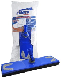 l'unico catturapolvere - kit scopa + 10 panni 60x35cm - attacco universale: tuttocasashop.live: pulizia e cura della casa