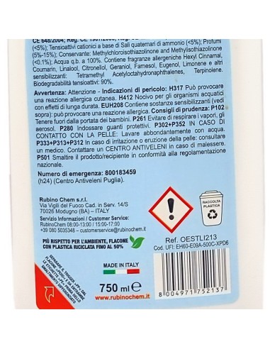 ole' oies ressenza deodorante multiuso igienizzante 750ml - lilla: tuttocasashop.live: pulizia e cura della casa