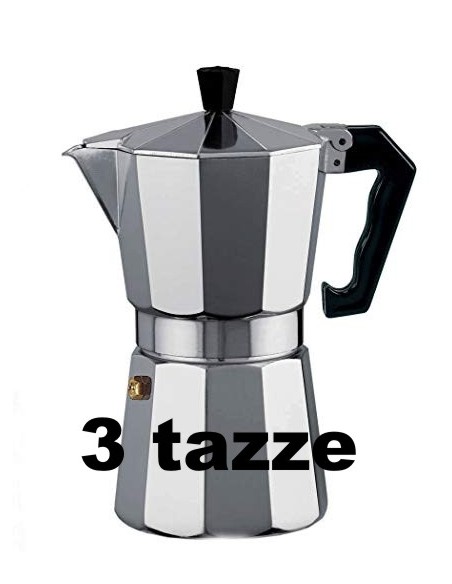 caffettiera - moka - 3 tazze - baronetta: tuttocasashop.live: altro - bazar