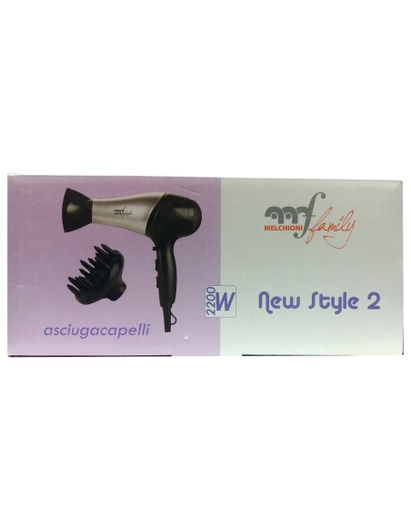 new style 2 phon asciugacapelli professionale 2000w - con diffusore grande: tuttocasashop.live: altro - bazar