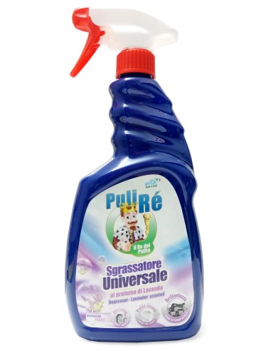 puli re sgrassatore universale spray - 750ml - al profumo di lavanda: tuttocasashop.live: pulizia e cura della casa