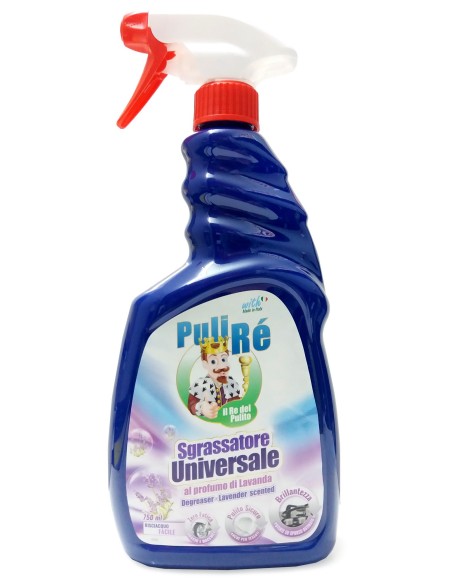 puli re sgrassatore universale spray - 750ml - al profumo di lavanda: tuttocasashop.live: pulizia e cura della casa