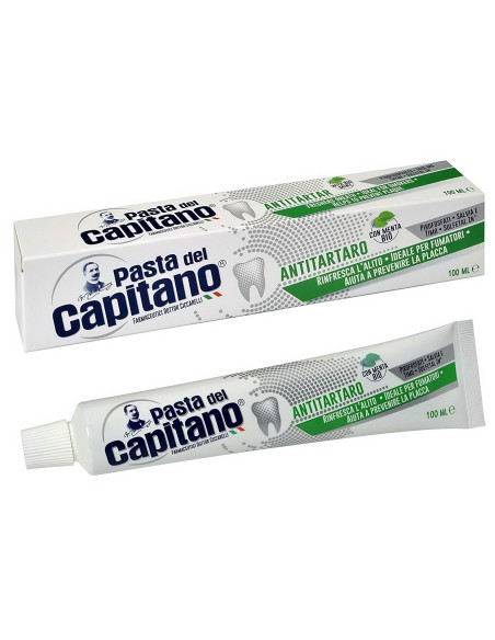 pasta del capitano dentifricio 100ml - antitartaro: tuttocasashop.live: igiene e cura della persona