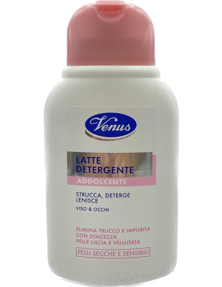 venus latte detergente per viso e occhi - 200ml - pelli secche e sensibili: tuttocasashop.live: igiene e cura della persona