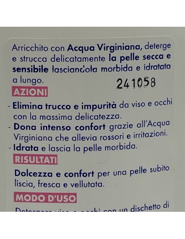 venus latte detergente per viso e occhi - 200ml - pelli secche e sensibili: tuttocasashop.live: igiene e cura della persona