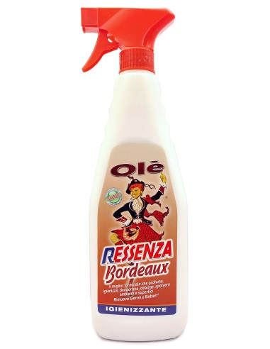 ole' oies ressenza deodorante multiuso igienizzante 750ml - bordeaux: tuttocasashop.live: pulizia e cura della casa