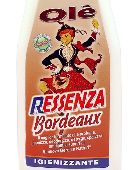 ole' oies ressenza deodorante multiuso igienizzante 750ml - bordeaux: tuttocasashop.live: pulizia e cura della casa