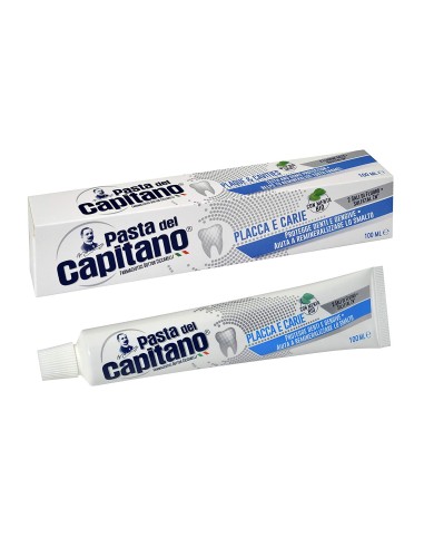 pasta del capitano dentifricio 100ml - placca e carie: tuttocasashop.live: igiene e cura della persona