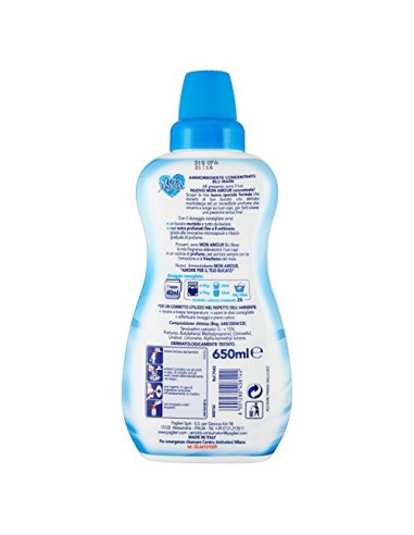 mon amour ammorbidente concentrato 26 lavaggi 650ml - blu mare: tuttocasashop.live: prodotti per bucato e tessuti