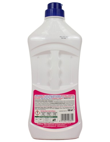 rio bumbum plus+ detergente pavimenti - 1 litro - frutti di bosco: tuttocasashop.live: pulizia e cura della casa