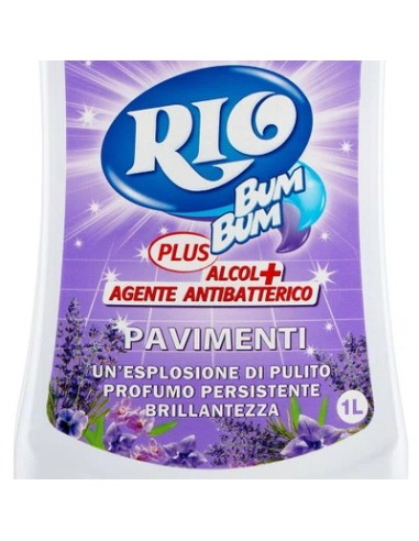 rio bumbum plus+ detergente pavimenti - 1 litro - lavanda: tuttocasashop.live: pulizia e cura della casa