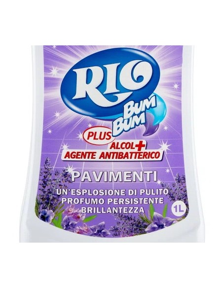 rio bumbum plus+ detergente pavimenti - 1 litro - lavanda: tuttocasashop.live: pulizia e cura della casa