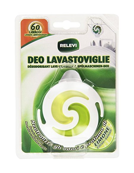 deodorante per lavastoviglie al limone - 60 lavaggi - 6ml: tuttocasashop.live: pulizia e cura della casa