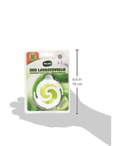 deodorante per lavastoviglie al limone - 60 lavaggi - 6ml: tuttocasashop.live: pulizia e cura della casa