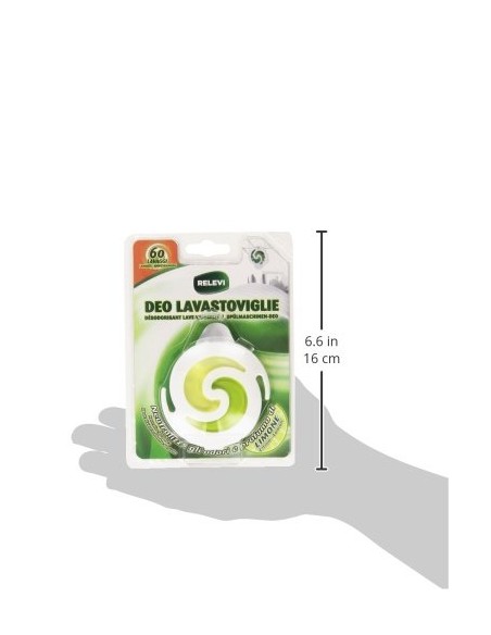 deodorante per lavastoviglie al limone - 60 lavaggi - 6ml: tuttocasashop.live: pulizia e cura della casa