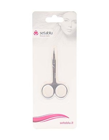 setablu forbicine inox - punta sottile curva - new blister: tuttocasashop.live: igiene e cura della persona