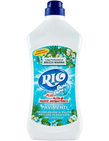 rio bumbum plus+ detergente pavimenti - 1 litro - brezza marina: tuttocasashop.live: pulizia e cura della casa