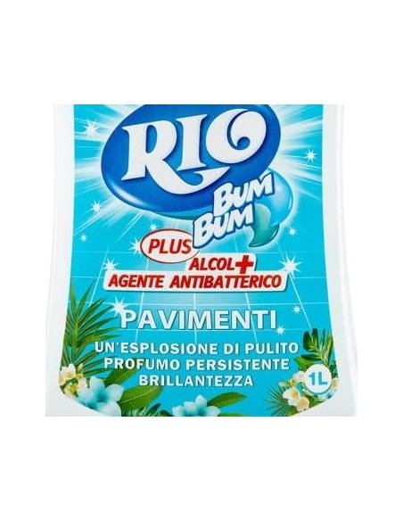 rio bumbum plus+ detergente pavimenti - 1 litro - brezza marina: tuttocasashop.live: pulizia e cura della casa