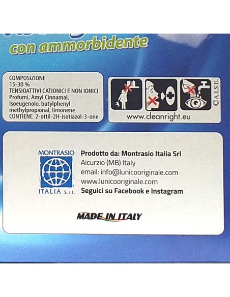 l'unico 20 fogli profumati per asciugatrice con ammorbidente - classico: tuttocasashop.live: prodotti per bucato e tessuti