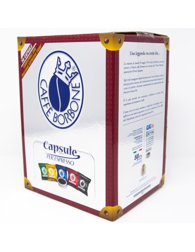 borbone caffe' 50 capsule - compatibili lavazza point - miscela rossa: tuttocasashop.live: altro - bazar