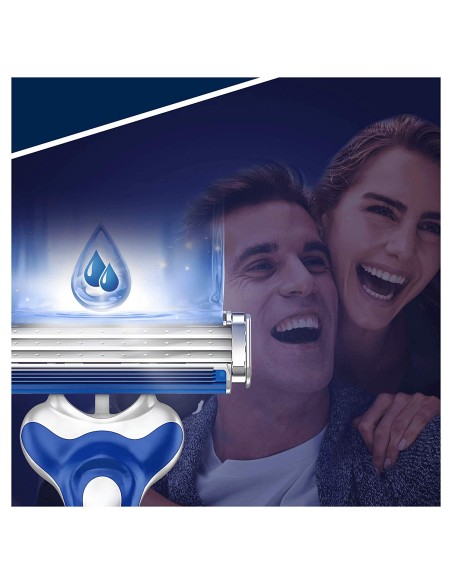 gillette sensor3 rasoi radi e getta trilama - 5 pezzi - normal - comfortgel: tuttocasashop.live: igiene e cura della persona