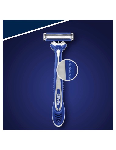 gillette sensor3 rasoi radi e getta trilama - 5 pezzi - normal - comfortgel: tuttocasashop.live: igiene e cura della persona