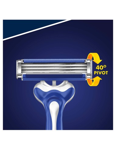 gillette sensor3 rasoi radi e getta trilama - 5 pezzi - normal - comfortgel: tuttocasashop.live: igiene e cura della persona