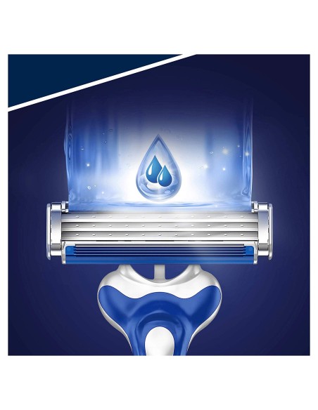 gillette sensor3 rasoi radi e getta trilama - 5 pezzi - normal - comfortgel: tuttocasashop.live: igiene e cura della persona