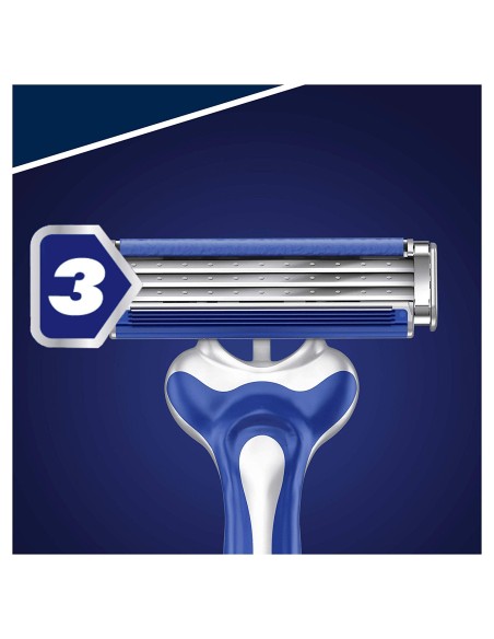 gillette sensor3 rasoi radi e getta trilama - 5 pezzi - normal - comfortgel: tuttocasashop.live: igiene e cura della persona
