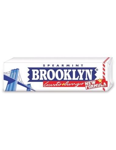 brooklyn gomme da masticare - 25 grammi - 9 gomme - spearmint gusto lungo: tuttocasashop.live: igiene e cura della persona