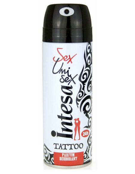 intesa sex unisex deodorante spray 125ml - 24h - tattoo: tuttocasashop.live: igiene e cura della persona