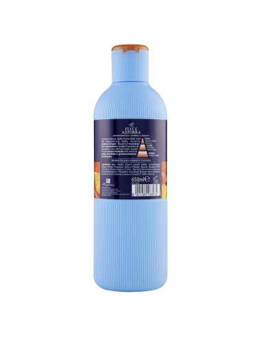 felce azzurra bagnoschiuma 650ml - ambra & argan - essenza di nutrimento: tuttocasashop.live: igiene e cura della persona
