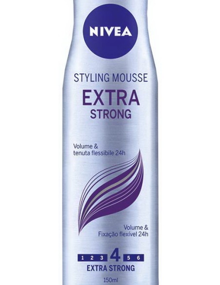 nivea hair spuma per capelli 150ml - extra strong: tuttocasashop.live: igiene e cura della persona