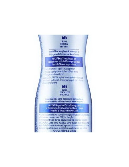nivea hair spuma per capelli 150ml - extra strong: tuttocasashop.live: igiene e cura della persona
