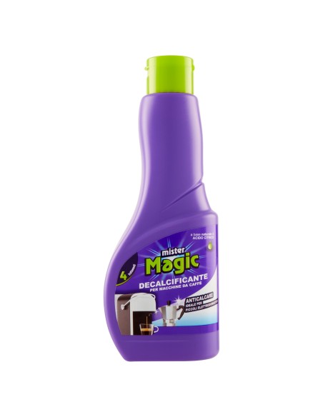 mister magic decalcificante per macchine da caffe' - 4 trattamenti - 200ml: tuttocasashop.live: altro - bazar