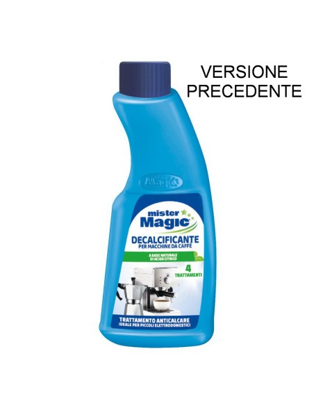 mister magic decalcificante per macchine da caffe' - 4 trattamenti - 200ml: tuttocasashop.live: altro - bazar