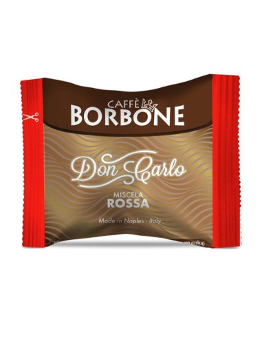 borbone don carlo caffe' 50 capsule compatibili a modo mio - miscela rossa: tuttocasashop.live: altro - bazar