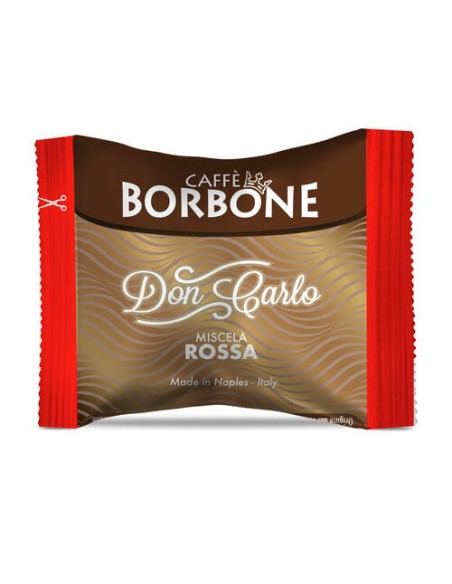 borbone don carlo caffe' 50 capsule compatibili a modo mio - miscela rossa: tuttocasashop.live: altro - bazar