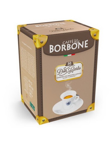borbone don carlo caffe' 50 capsule compatibili a modo mio - miscela rossa: tuttocasashop.live: altro - bazar