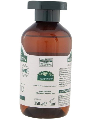 antica erboristeria shampoo 250ml - rosa e mirtillo rosso - capelli secchi: tuttocasashop.live: igiene e cura della persona