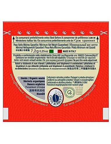 borbone caffe' espresso - 50 cialde ese 44mm - miscela rossa: tuttocasashop.live: altro - bazar