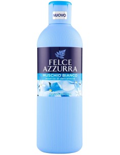 felce azzurra bagnoschiuma 650ml - muschio bianco - bagnodoccia delicatezza: tuttocasashop.live: igiene e cura della persona