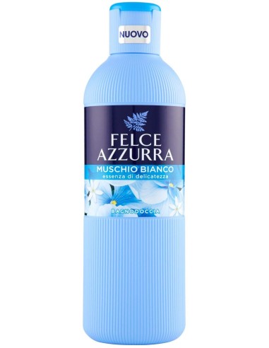 felce azzurra bagnoschiuma 650ml - muschio bianco - bagnodoccia delicatezza: tuttocasashop.live: igiene e cura della persona