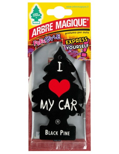 arbre magique alberello deodorante per auto - 1 pezzo - black pino: tuttocasashop.live: pulizia e cura della casa