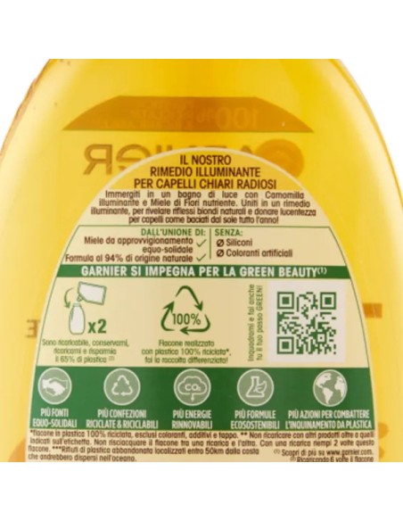 ultra dolce shampoo 250ml - camomilla e miele - per capelli chiari: tuttocasashop.live: igiene e cura della persona
