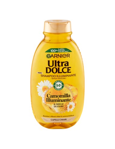 ultra dolce shampoo 250ml - camomilla e miele - per capelli chiari: tuttocasashop.live: igiene e cura della persona