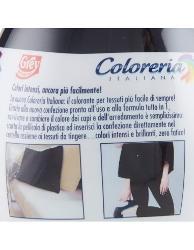 coloreria italiana colorante per tessuti - nero intenso: tuttocasashop.live: prodotti per bucato e tessuti