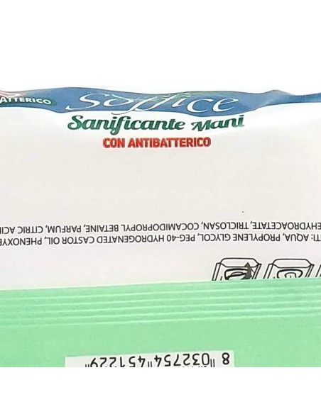 soffice salviettine imbevute con antibatterico - 20 pezzi - multiuso: tuttocasashop.live: igiene e cura della persona